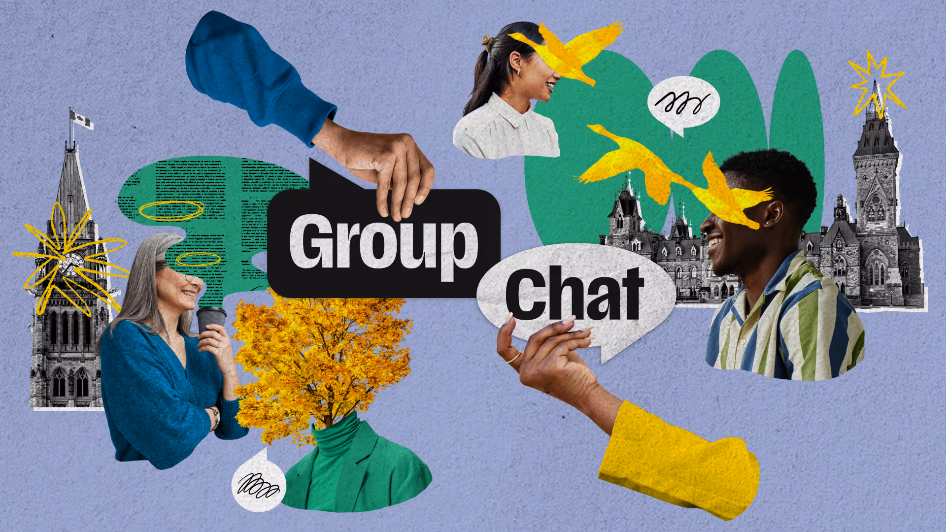 group chat podcast cover