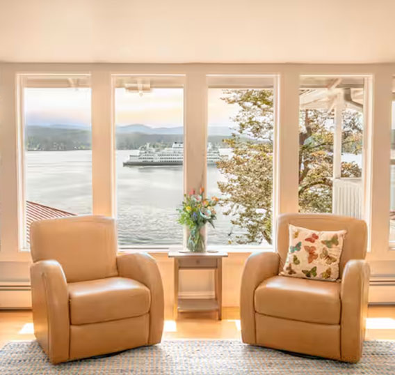 Waveside on Orcas Ferry Terminal