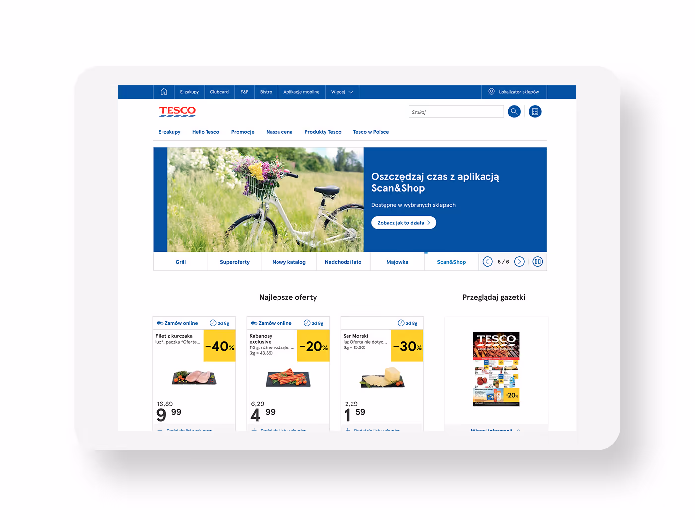 tesco strona zakupowa