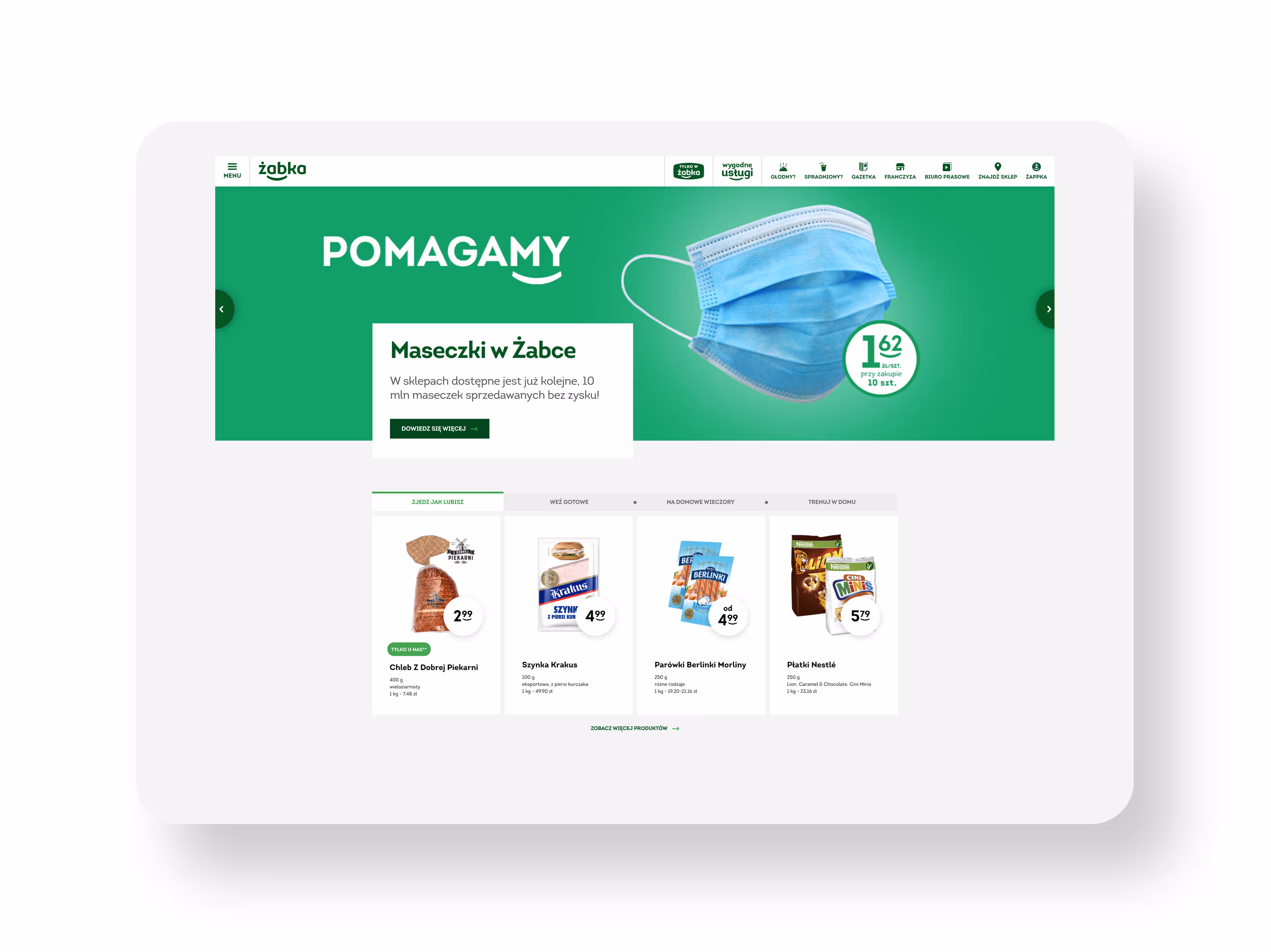 zabka strona glowna
