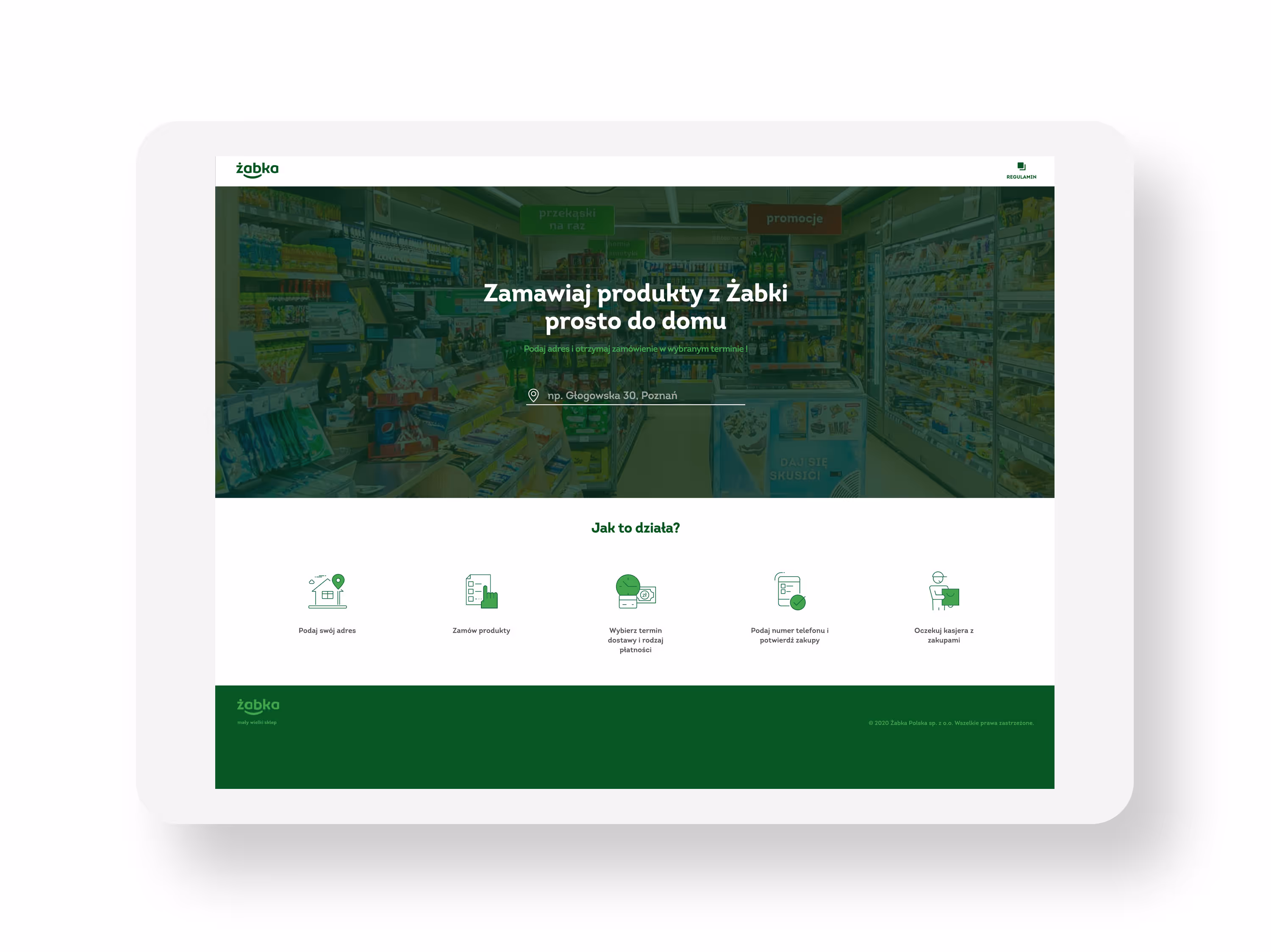 zabka strona z dostawa do domu