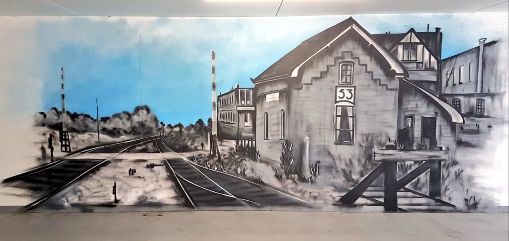 Paintings Parkeergarage Station Wijchen