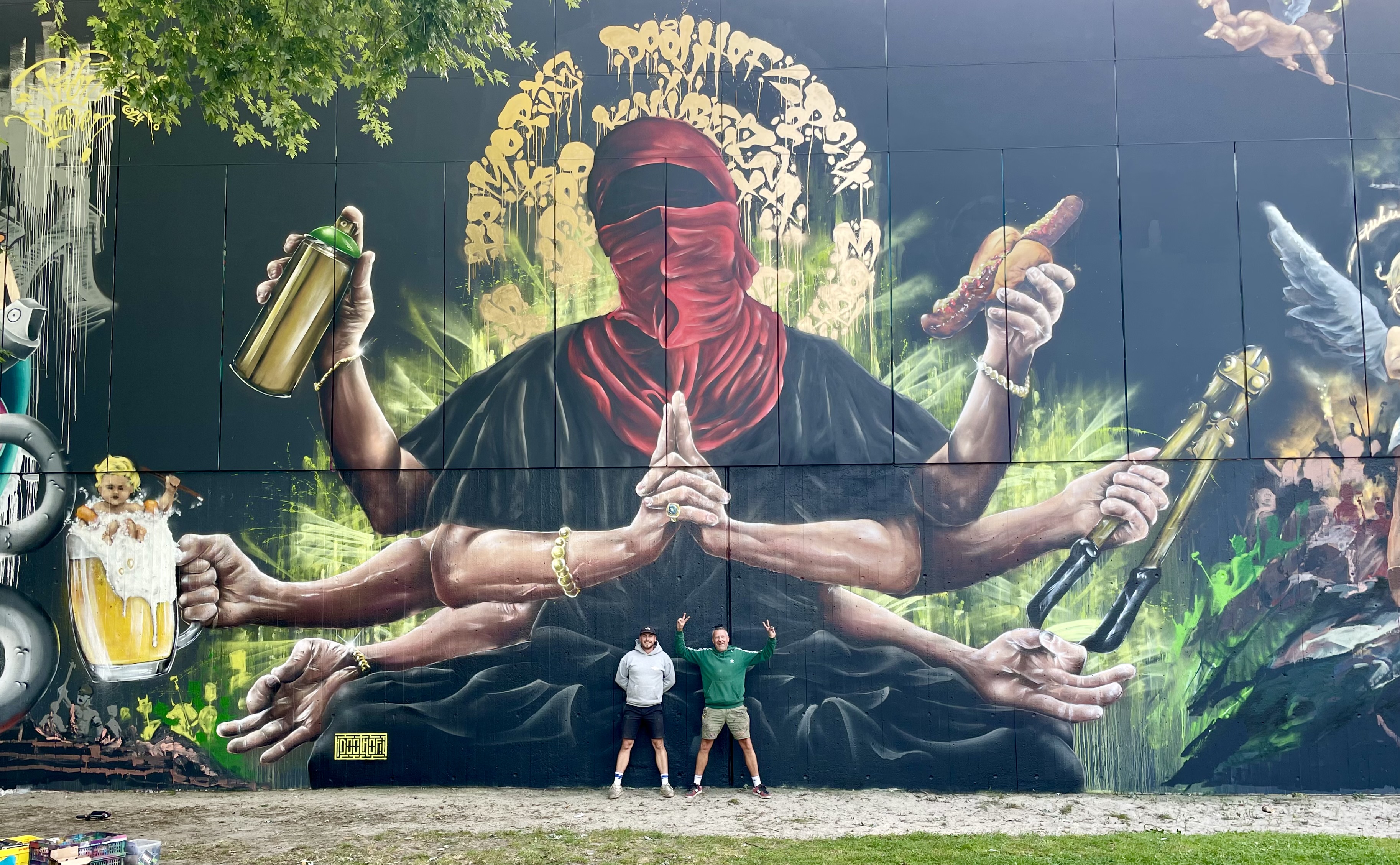 SHIVA at the K Vibez Skate and Graffiti Festival K-VIBEZ Kevelaer Germany 2024