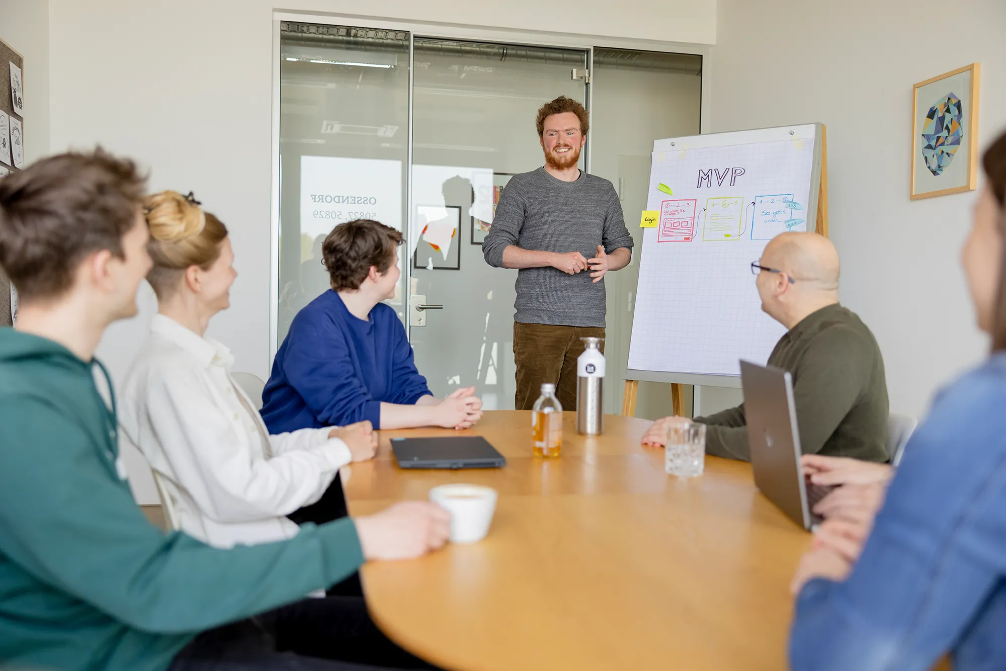 Ein neues Kundenprojekt bei kernpunkt startet mit einem MVP