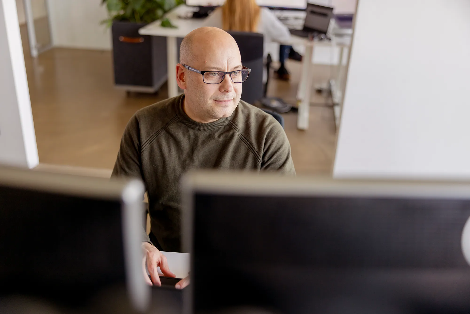 Unser Product Owner bereitet die nächsten Maßnahmen im agilen Prozess vor.