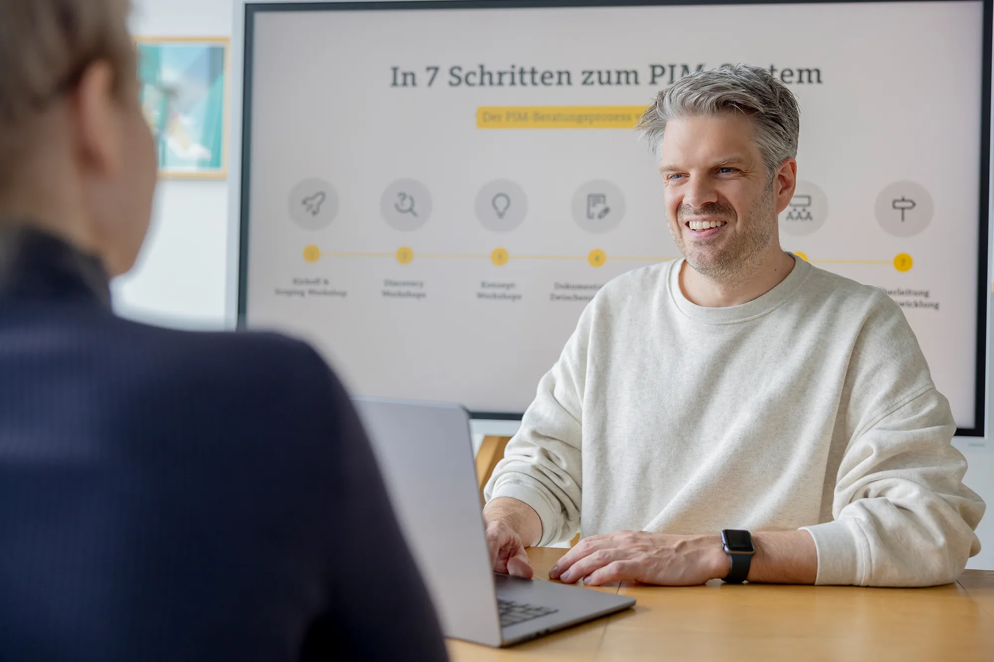 Austausch zu einem E-Commerce-Projekt bei kernpunkt