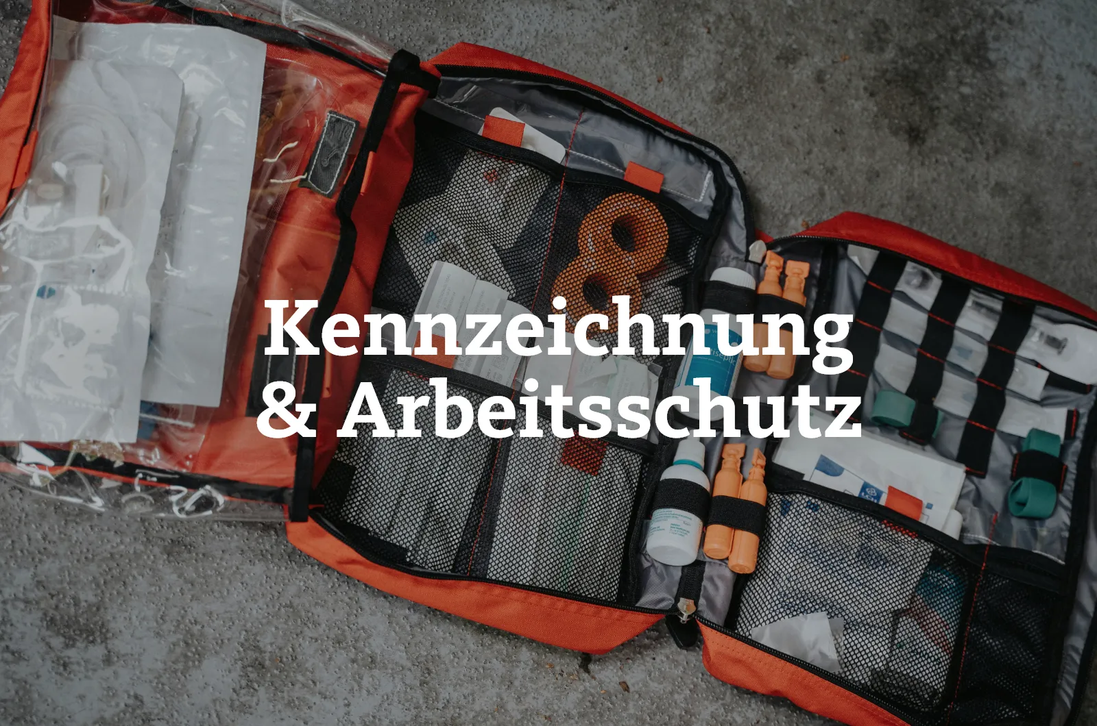 Teaser zum Kundenprojekt über Kennzeichnung & Arbeitsschutz