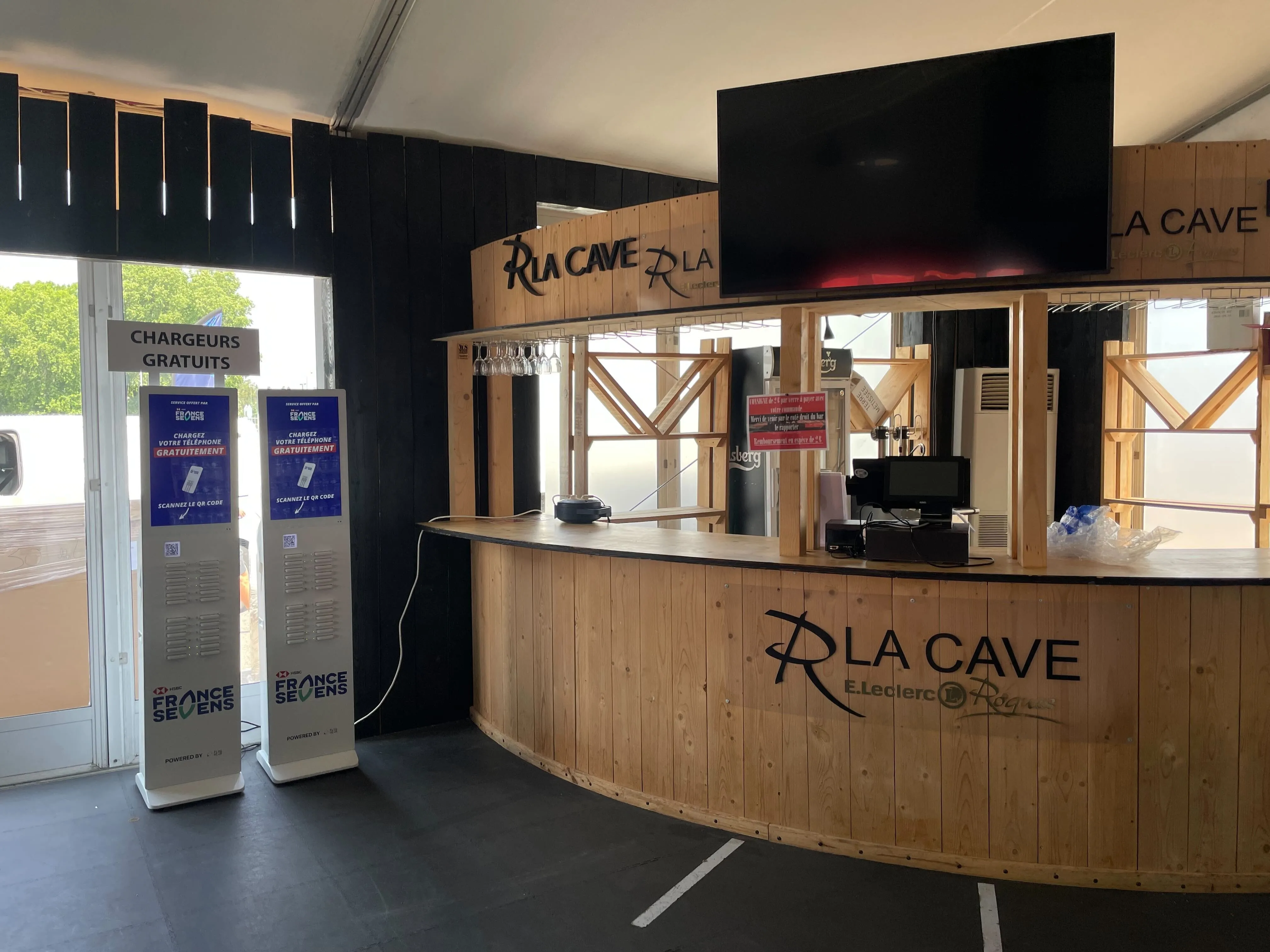 Chargeurs gratuits au France Sevens