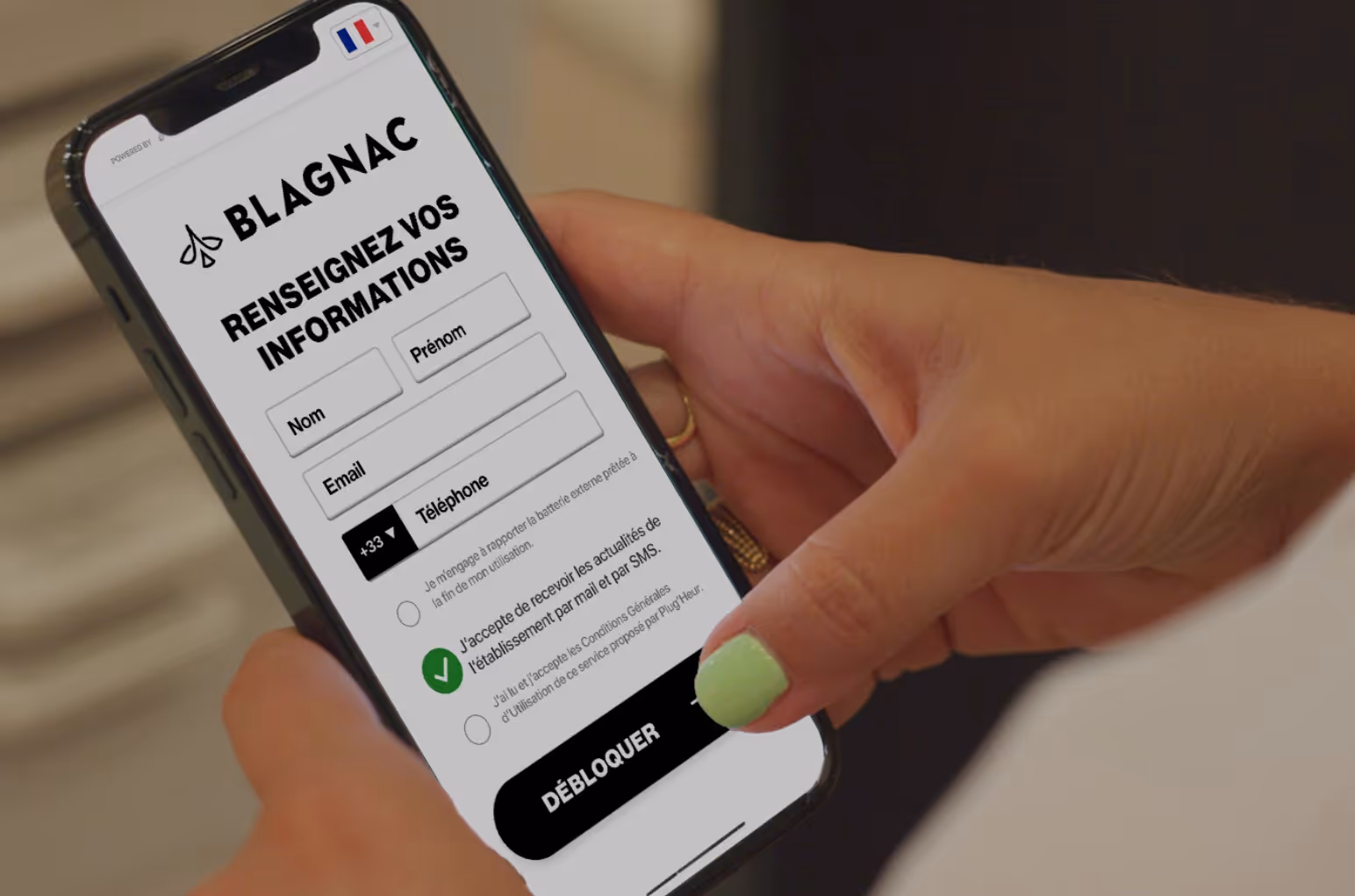 Customer Data Collection Interface