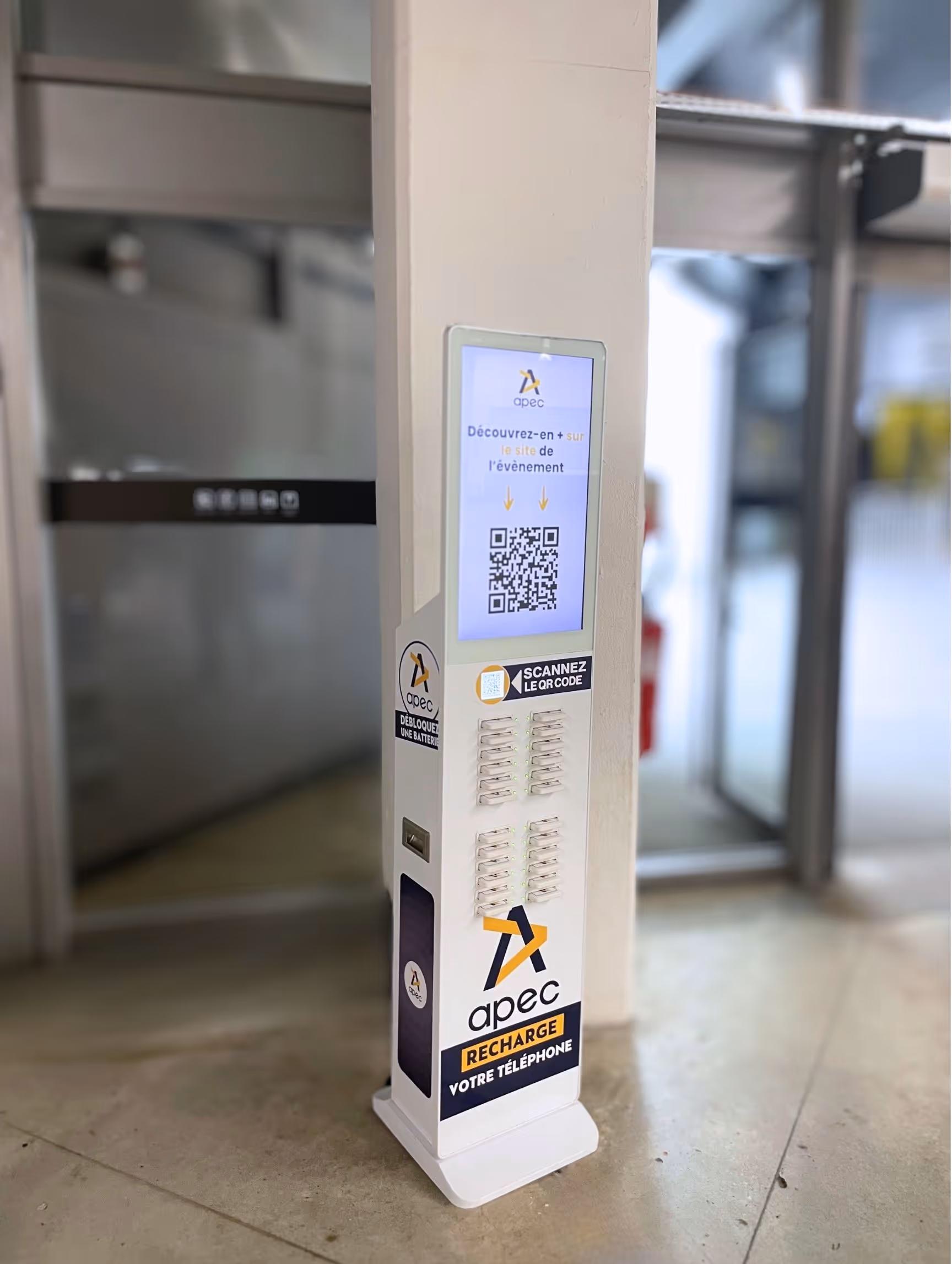 Borne de 24 batteries pour l’Apec