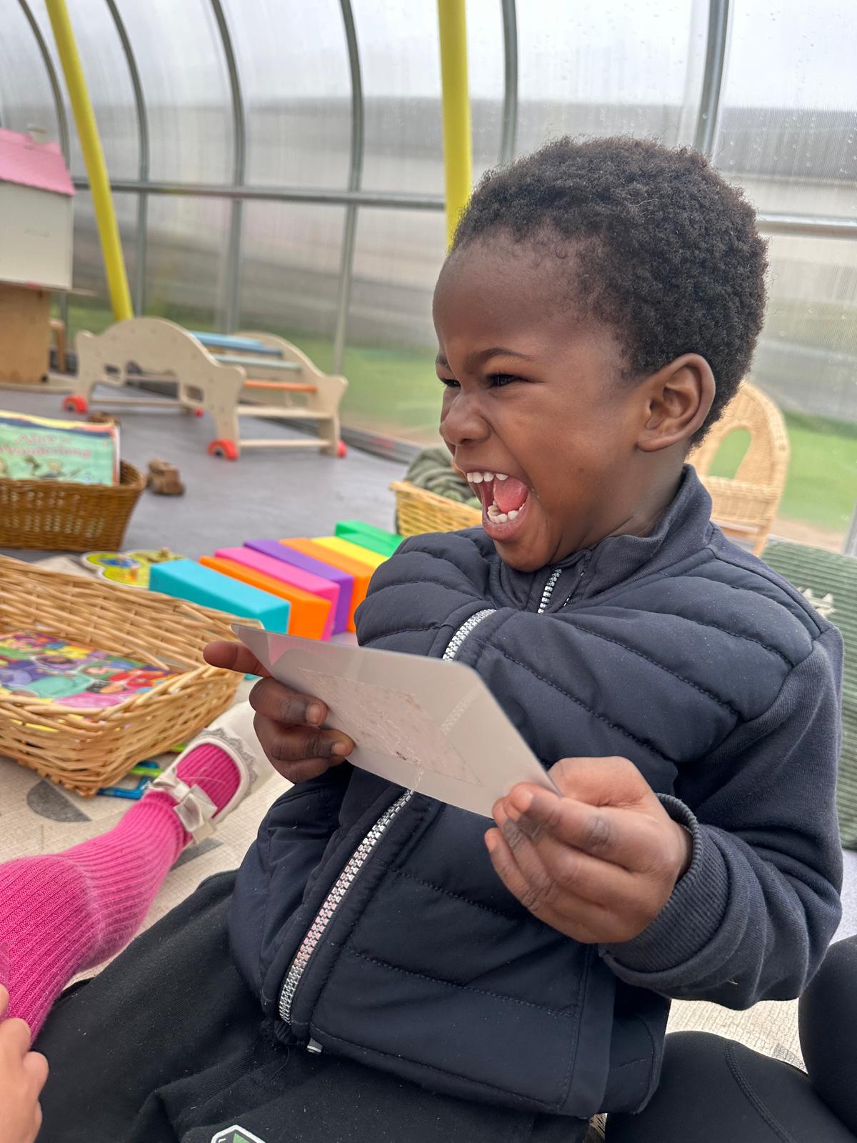 kids playing outside