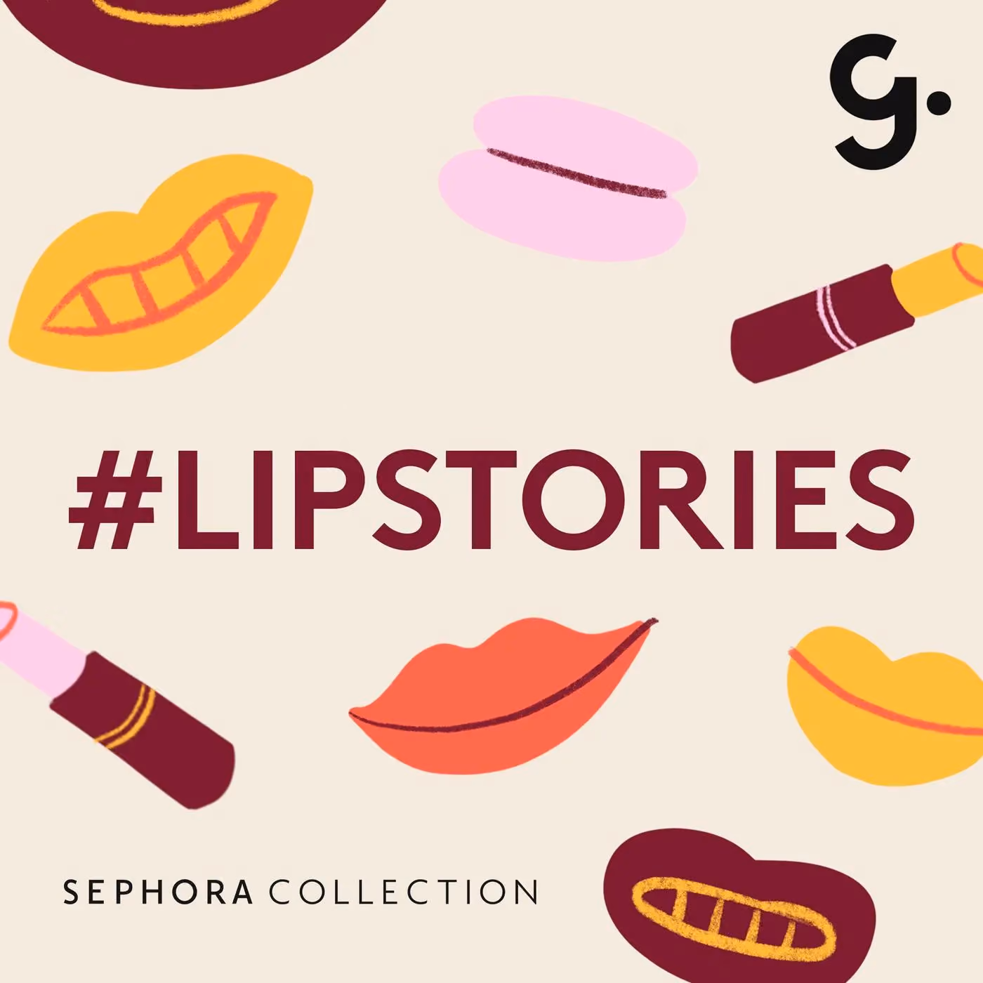 Lipstories podcast artwork