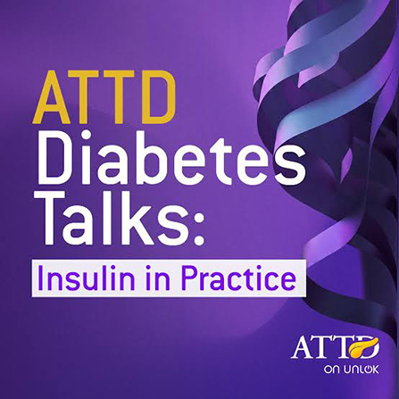 The podcast artwork for ATTD Diabetes Talks.