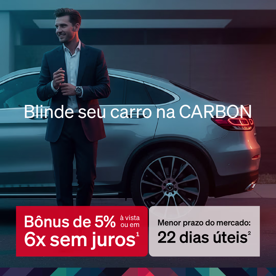 Blinde seu carro na CARBON