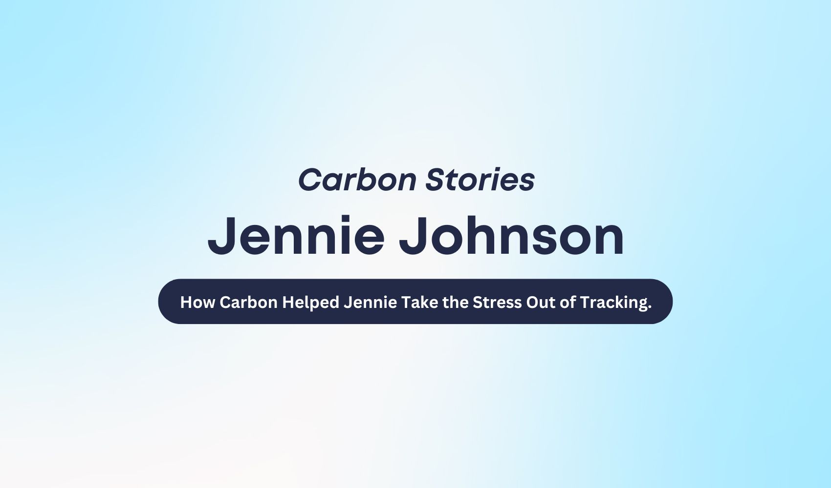 Jennie's Story