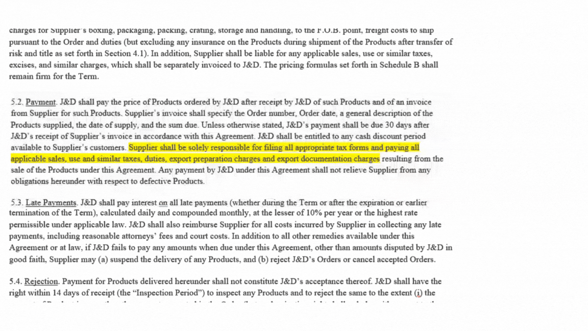 Surgical redlining done by ContractKen Copilot