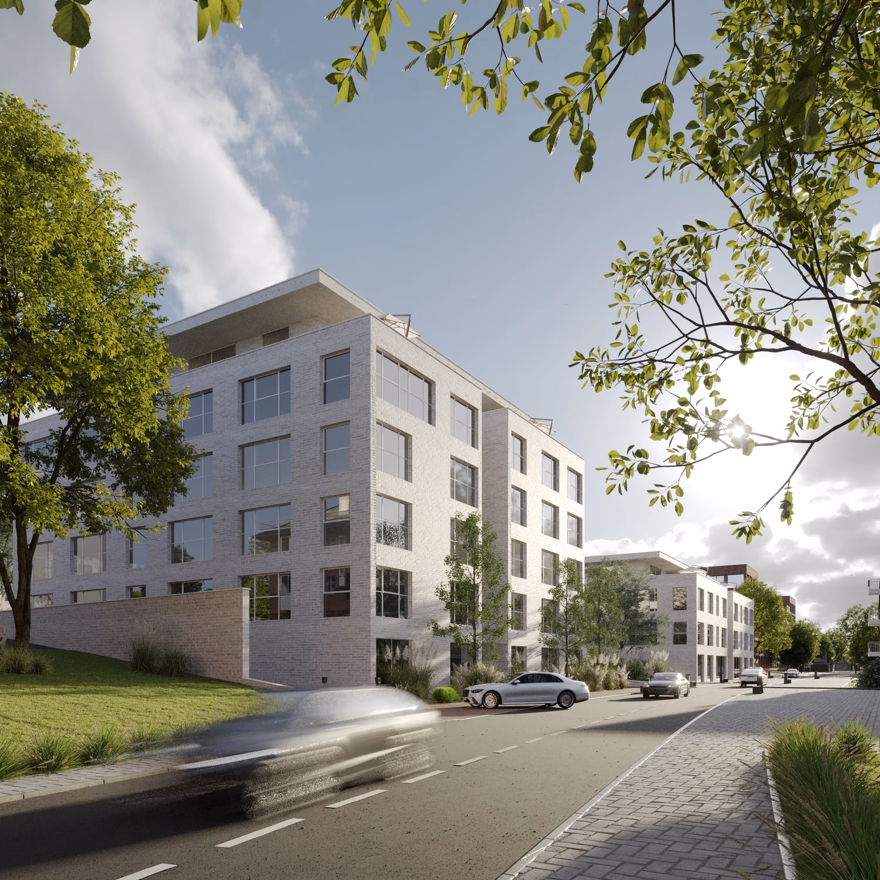3D Architekturvisualisierung Exterior: 
VITALUM Gelsenkirchen