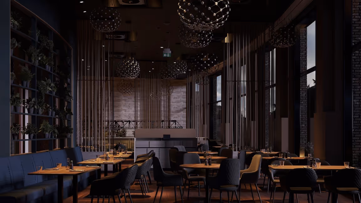 3D Lichtvisualisierung für ein Hotel