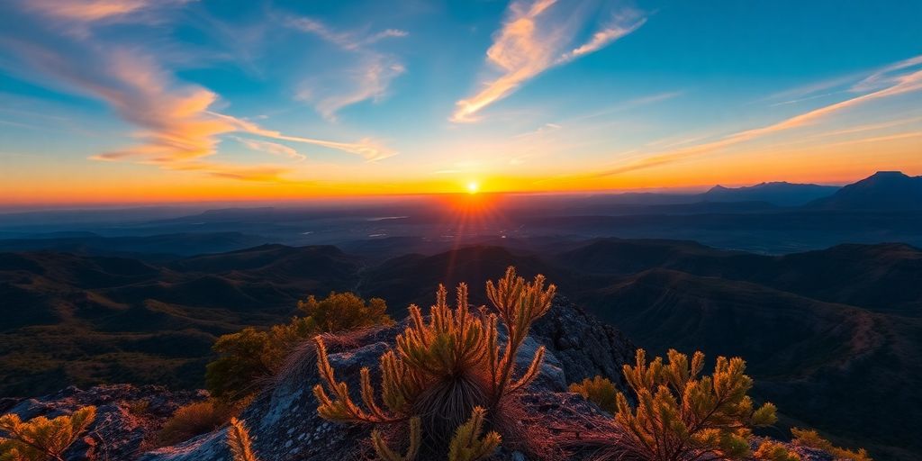 Perspektivenwechsel in der Fotografie mit beeindruckendem Landschaftsbild.