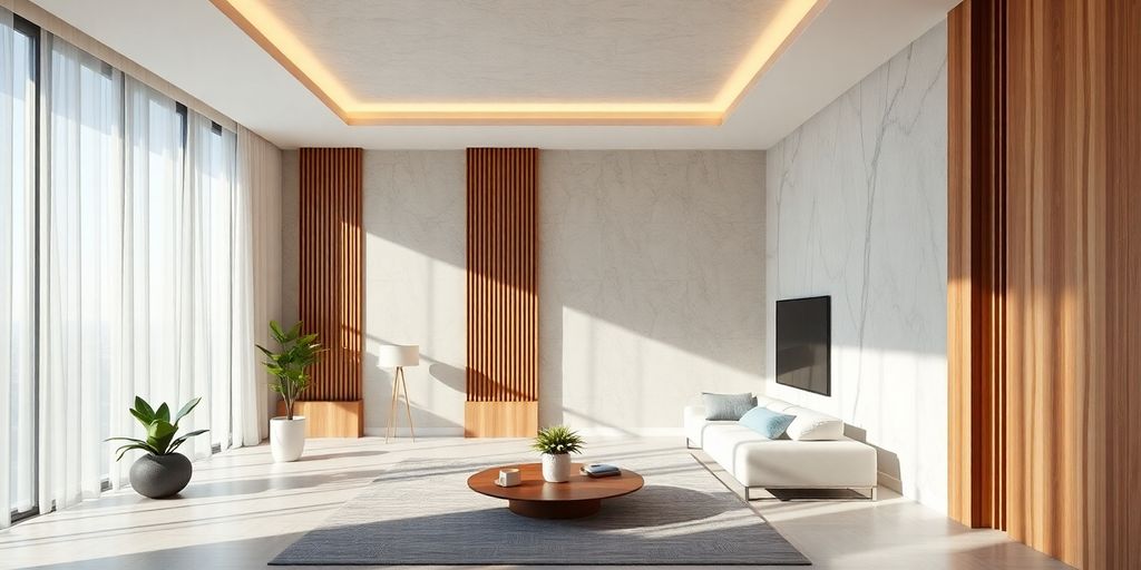 Realistische Innenansicht mit Twilight Render in SketchUp.