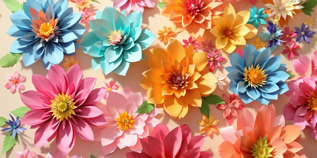 Kostenlose 3D Flower SVG Vorlagen für kreative Bastelprojekte