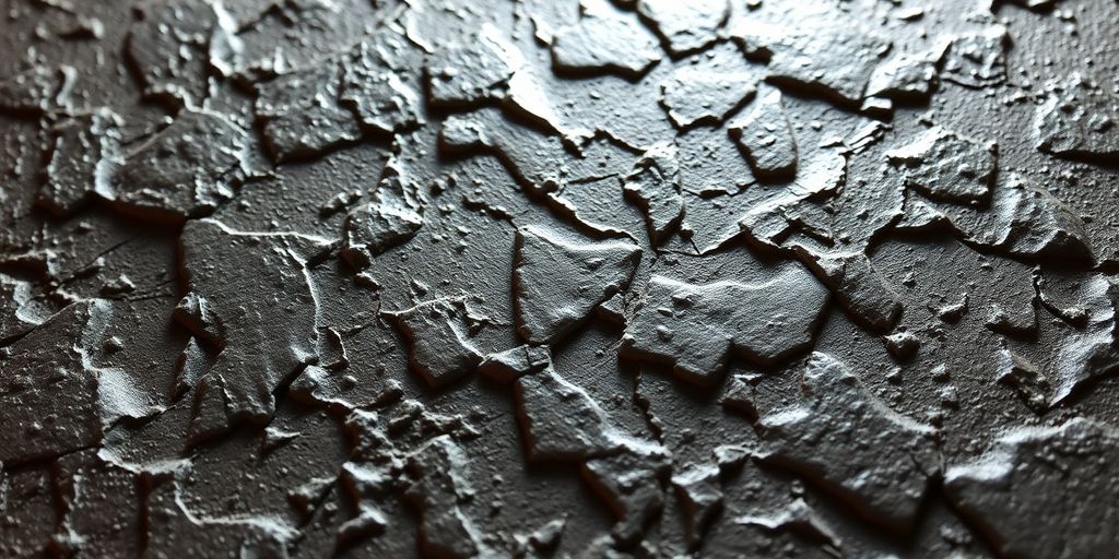 Nahaufnahme einer detaillierten 3D-Textur