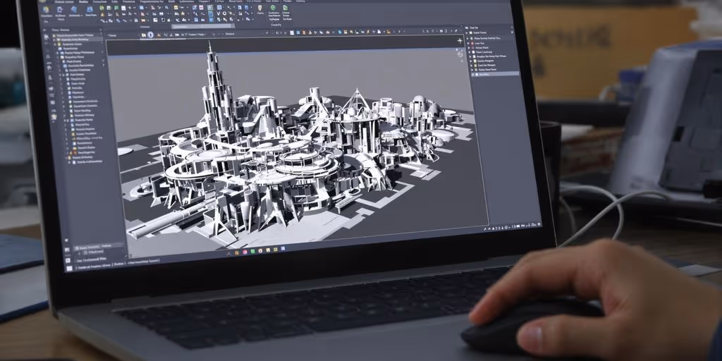 3D Visualisierung RhineRender – Einführung in das 3D-Modellieren