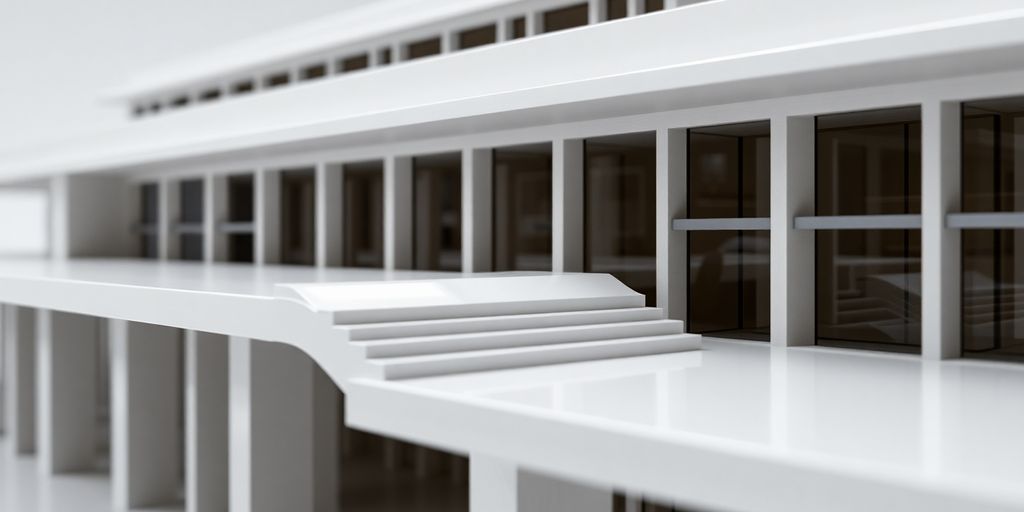 Nahaufnahme, 3D Modell, Rendering, glänzend, Kanten