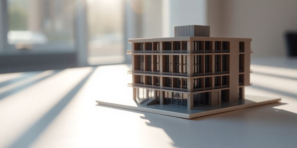 Architekturmodell mit D5 Render Visualisierung
