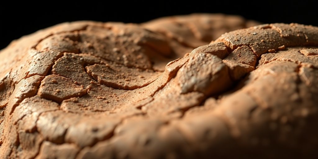 3D-Modell mit detaillierter Oberflächenstruktur