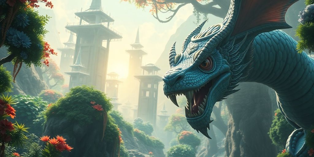 Realistische Darstellung einer digitalen 3D-Animationsszene.