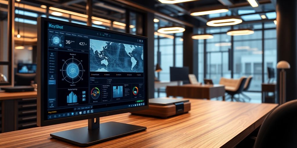 KeyShot 3D-Rendering-Software-Oberfläche