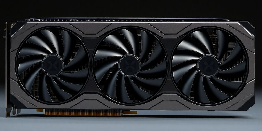 NVIDIA RTX 5090 Grafikkarte mit Lüftern