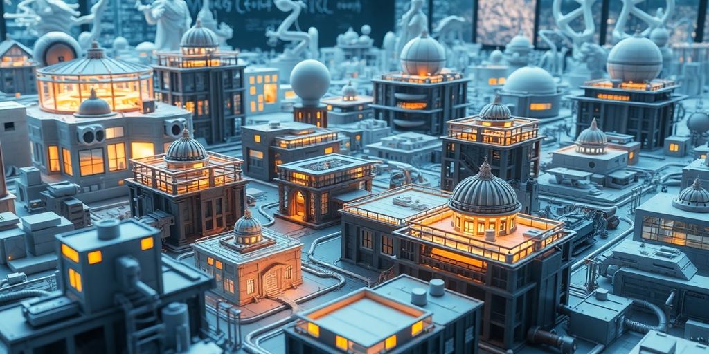 3D-Modelle und Animationen von Projekten.