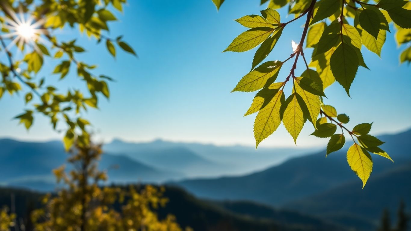 Scharfes Landschaftsfoto mit klaren Details und lebendigen Farben.