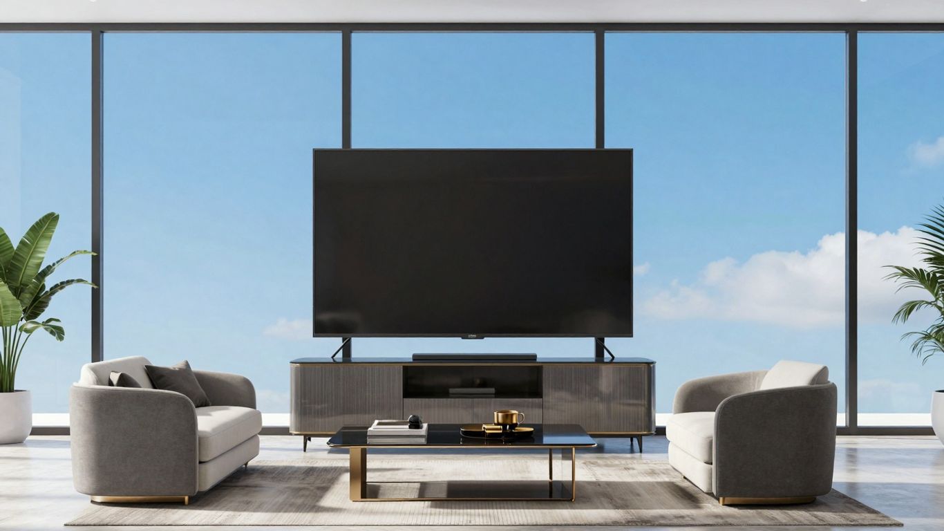 Architektonisches Rendering von Enscape mit realistischer Beleuchtung.