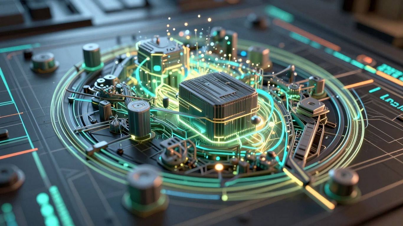 3D Animation Rendern Prozess