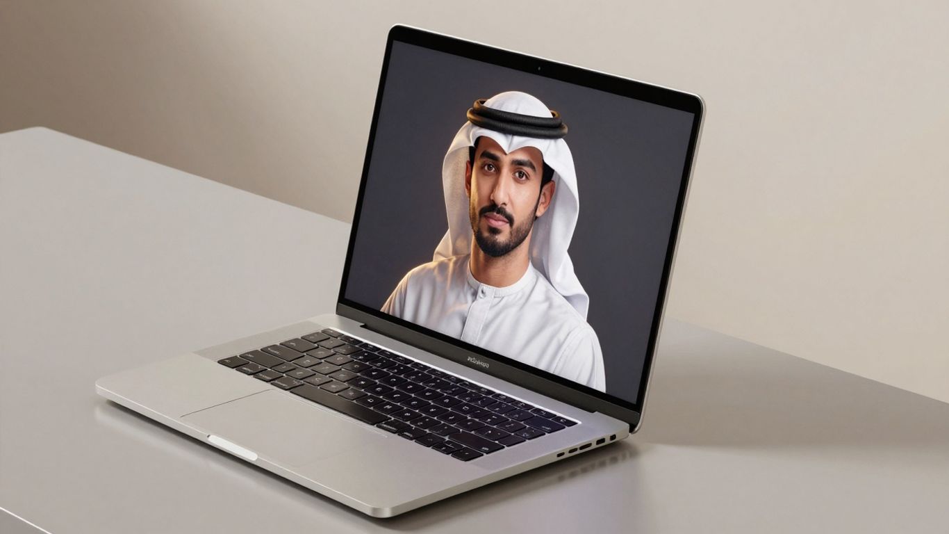 3D Rendering Laptop mit Fokus auf Preis-Leistung