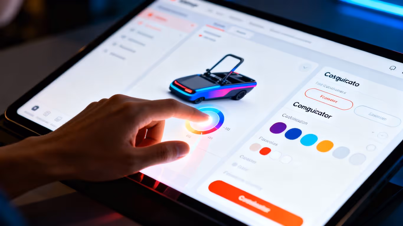 3D Produktvisualisierung – Onlineshop Produktkonfigurator