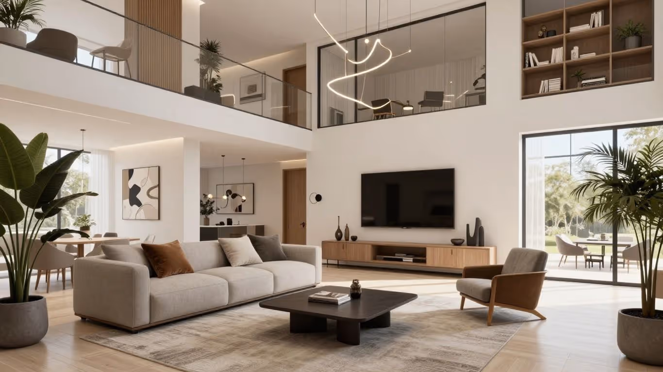 Moderne 3D Architektur Visualisierung in Köln