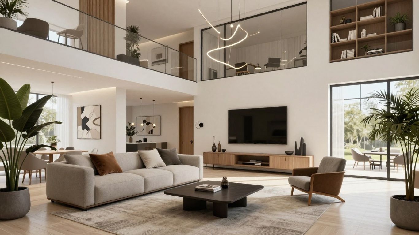 Moderne 3D Architektur Visualisierung in Köln