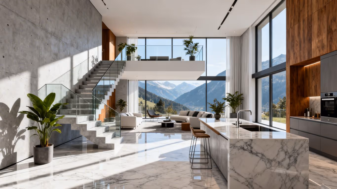 3D Visualisierung Schweiz – fotorealistisches Rendering Schweizer Unternehmen