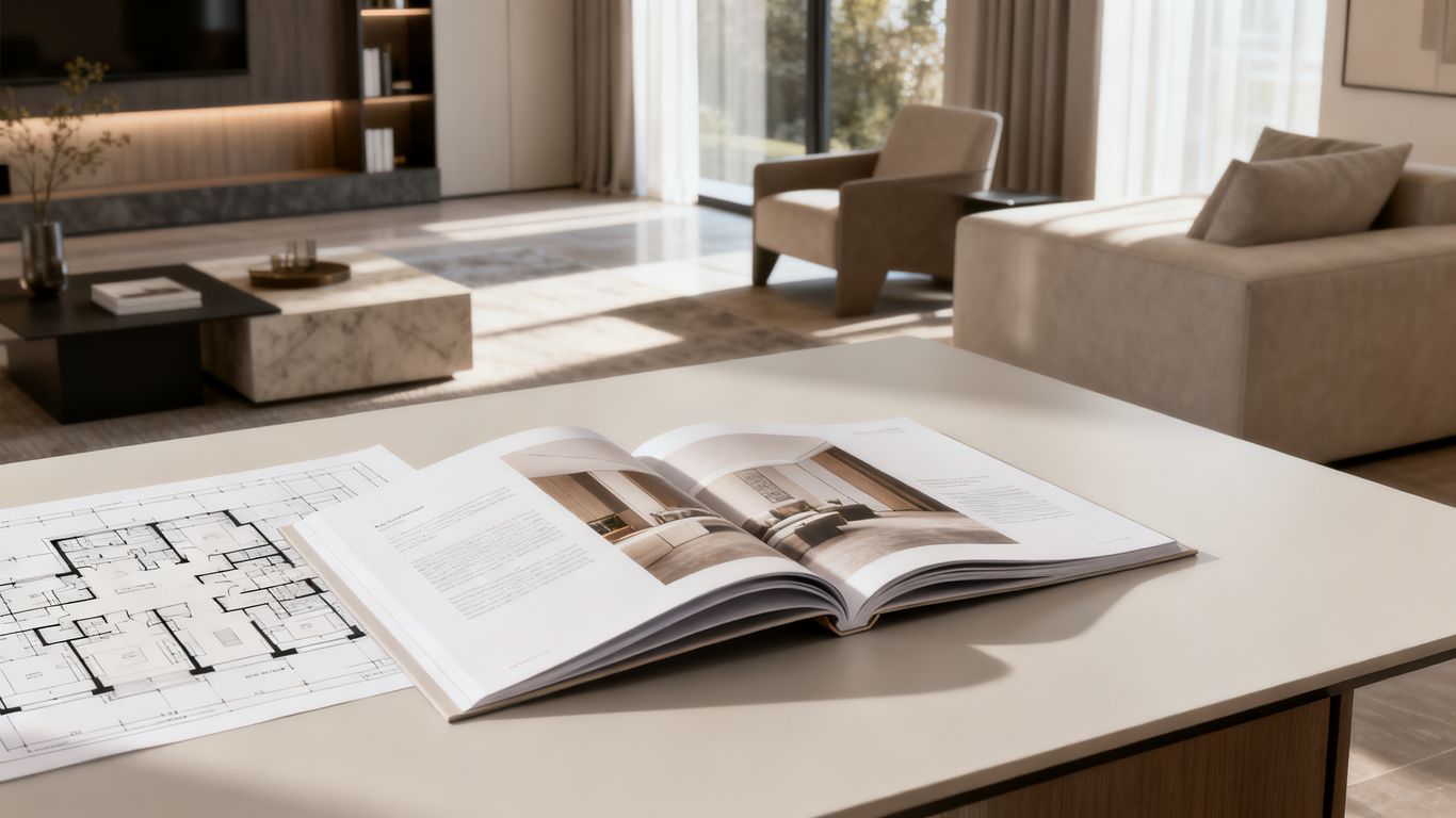 Modernes Immobilien-Exposé mit klarer Bilddramaturgie