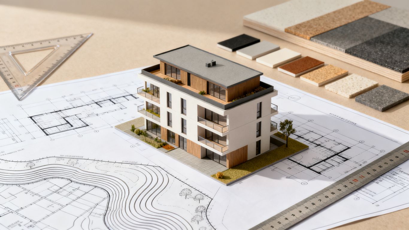 Planungsunterlagen und Visualisierung gemeinsam geprüft