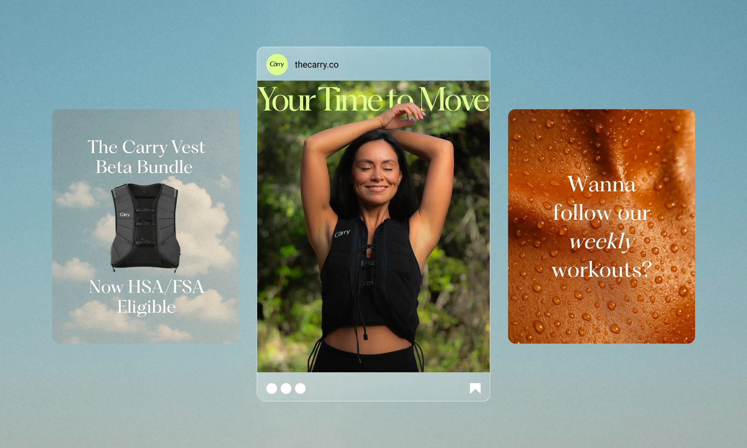 The Carry social media assets