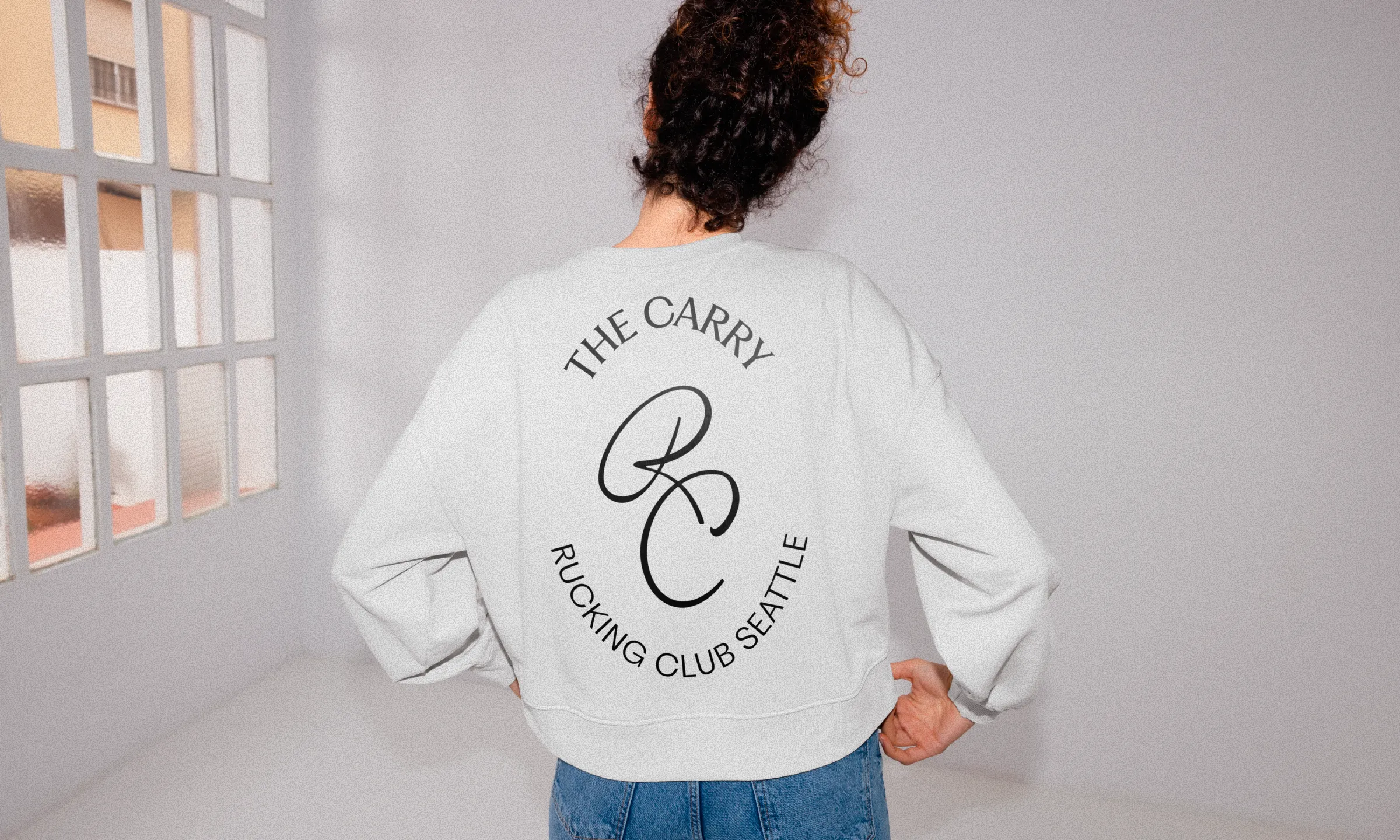 The Carry Rucking Club merchandise sweater