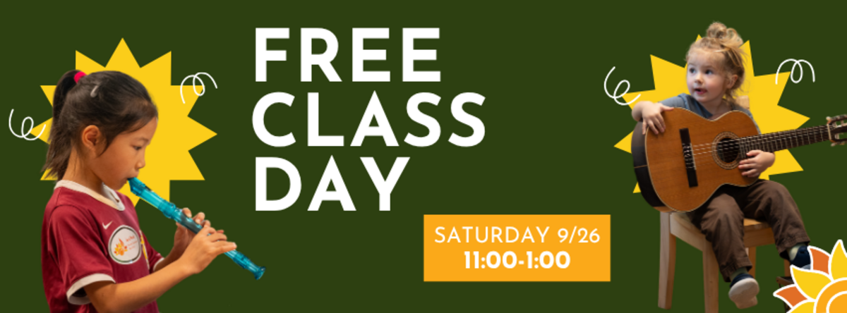 September Free Class Day