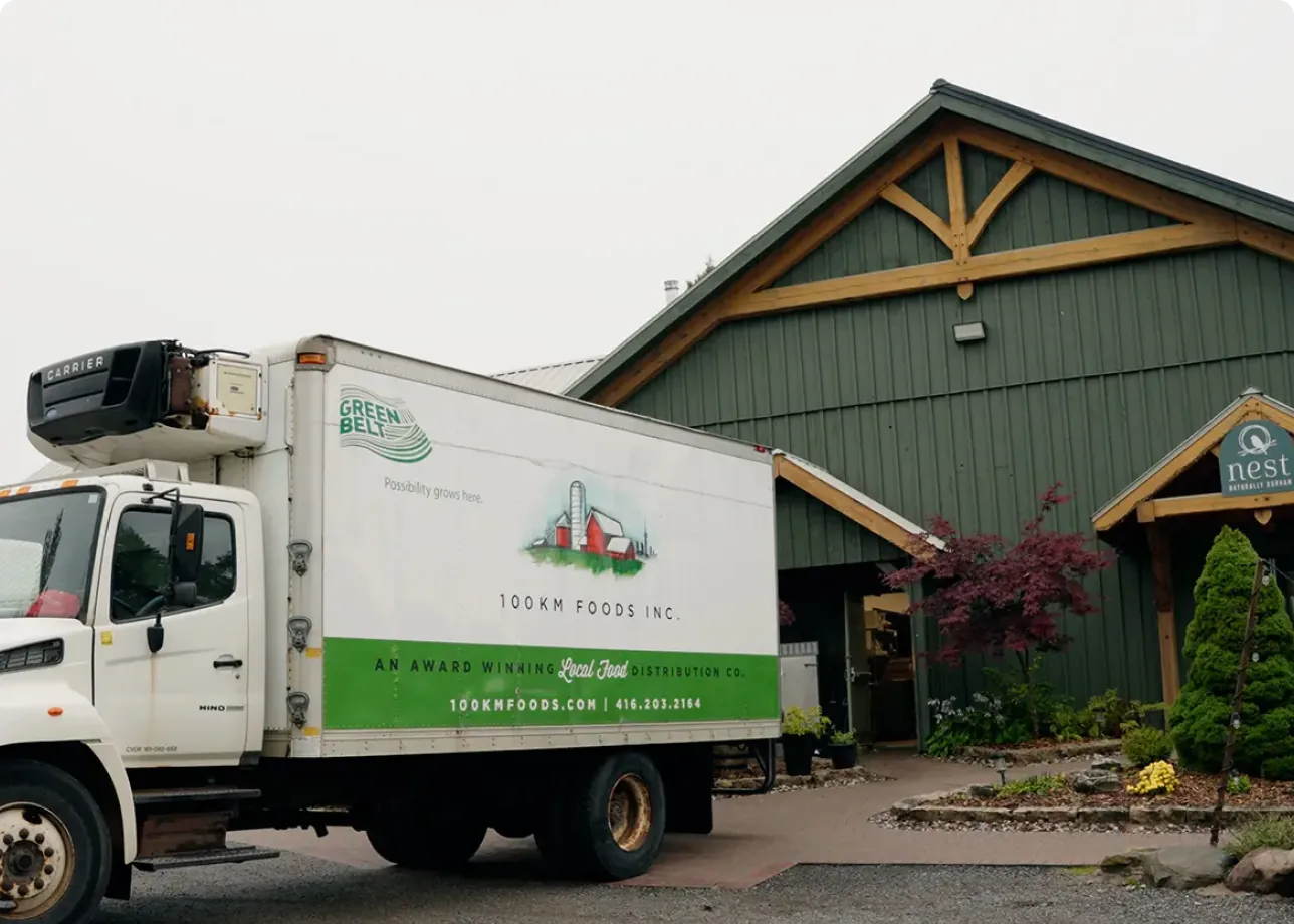 100km Foods automates route planning with Routific's route optimization while considering delivery time windows.