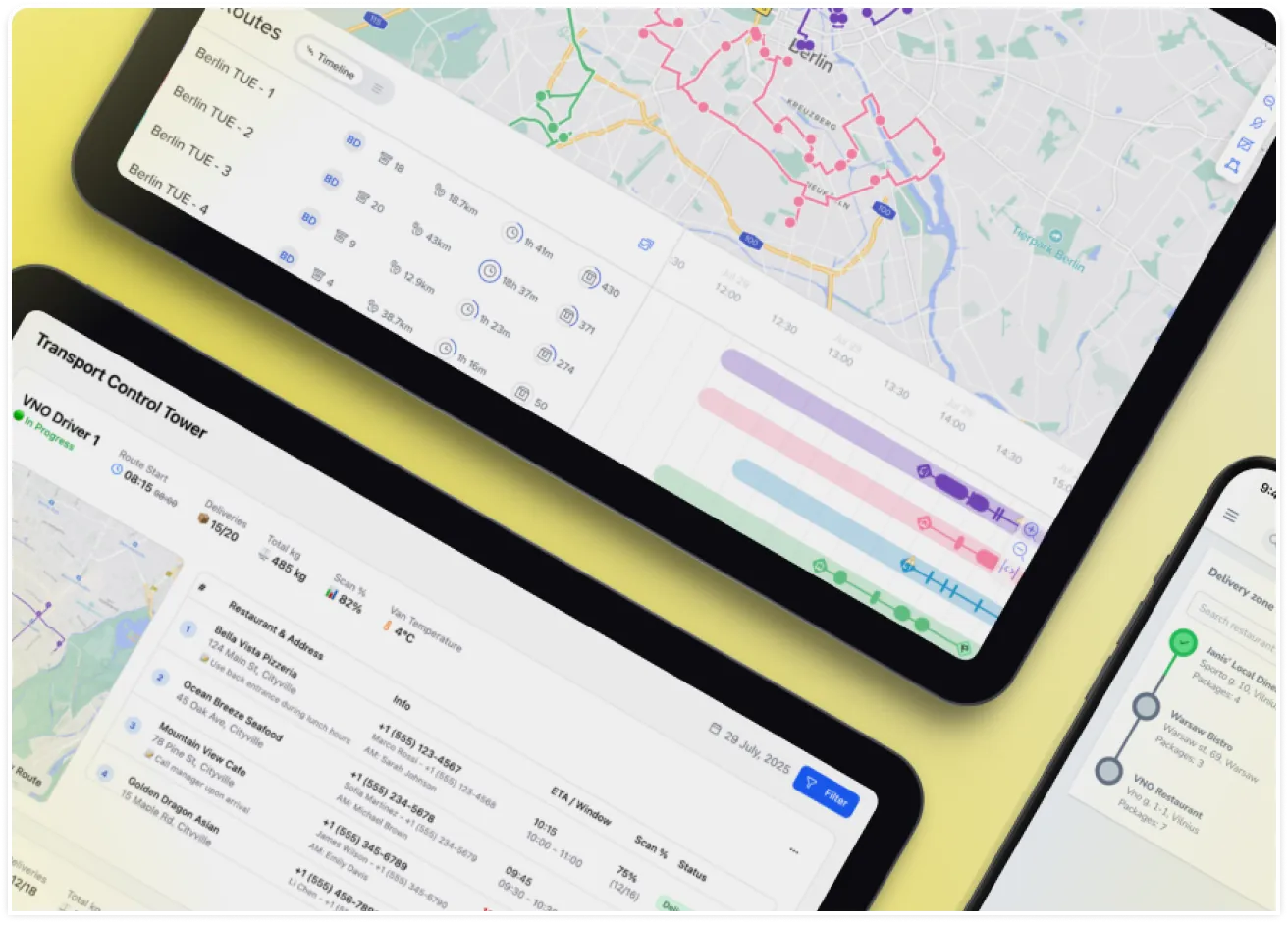 Saltz food distribution has automated its flows by integrating with Routific's APIs and leveraging its route optimization and route planning tools.