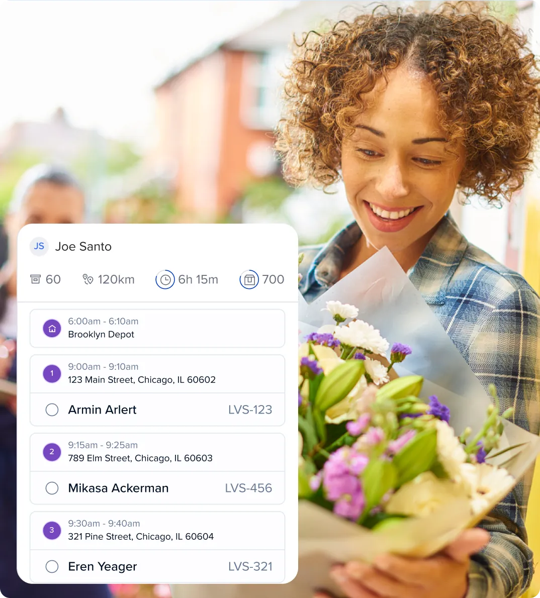 Routific's delivery management and route optimization algorithms ensure groceries and other perishables are delivered on time.